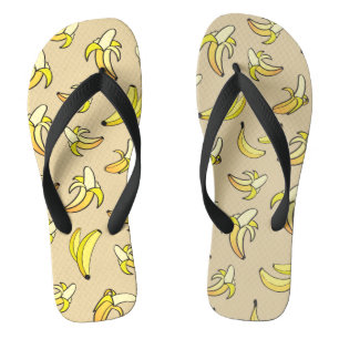 Banana Pattern Jandals