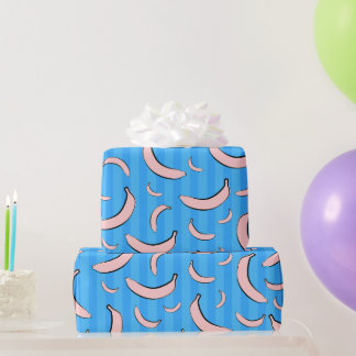 Banana Pattern Wrapping Paper