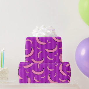 Banana Pattern Wrapping Paper