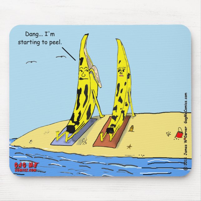 "Banana Peel" Mouse Pad (Front)