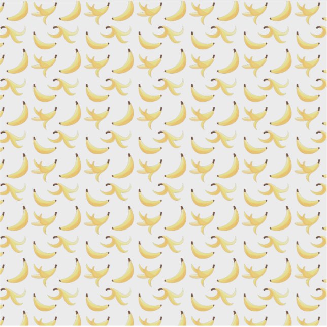 Banana peels polygon modern pattern (Front)
