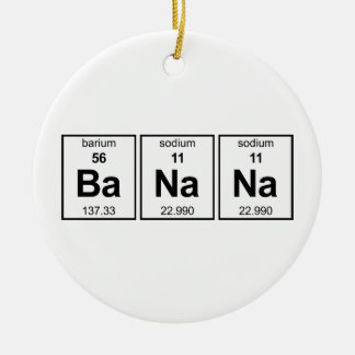 BaNaNa Periodic Table Ceramic Tree Decoration
