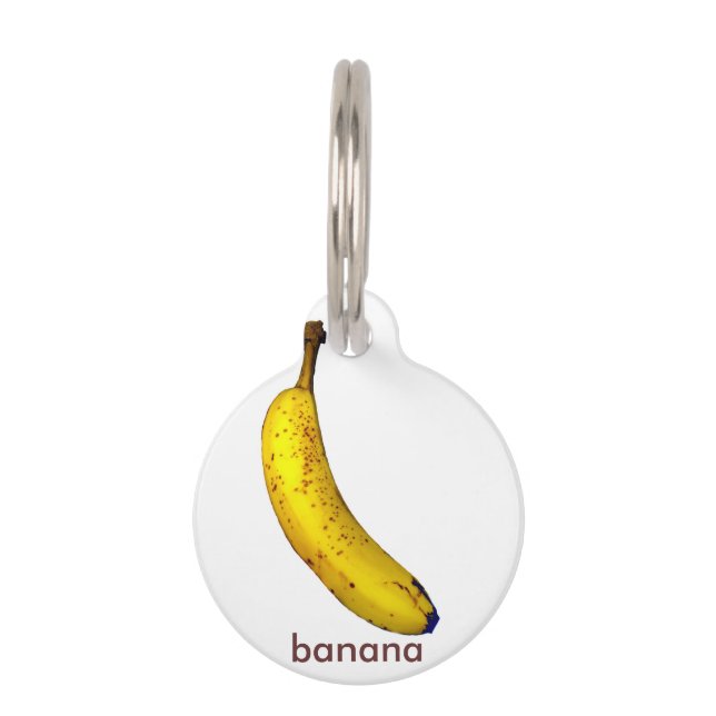 Banana Pet Tag (Front)