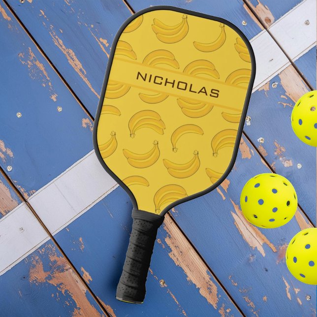 Banana Pickleball Paddle with Name (Creator Uploaded)