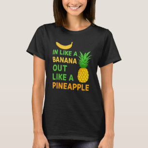 Banana Pineapple Fruit Food T-Shirt