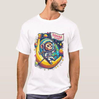 "Banana Planet – Space Monkey Adventure" T-Shirt