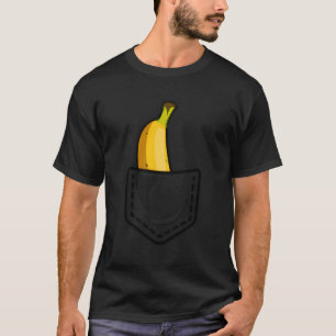 Banana Pocket Summer Great Vegan T-Shirt