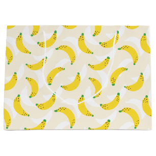 Banana Pop Yellow Cream Large Gift Bag