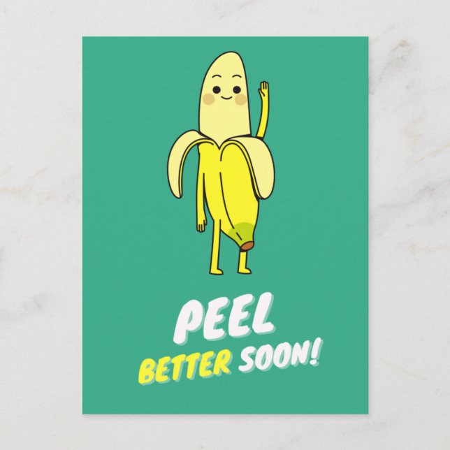 Banana Postcard Set (Front)
