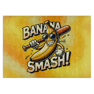 Banana Power-Up Cutting Board