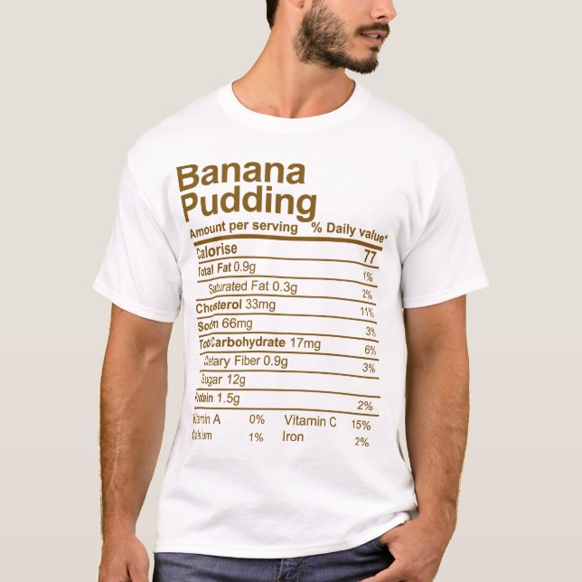 Banana Pudding T-Shirt (Front)