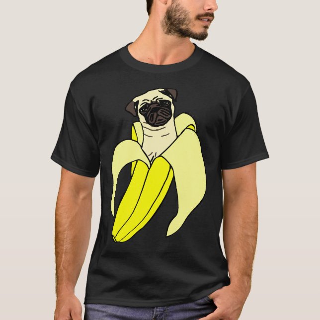 banana pug Essential  173 T-Shirt (Front)
