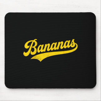 Banana Retro Humour Bananas Clic Men Women Kids Mouse Pad