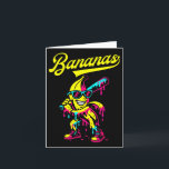 Banana Retro Throwback Popular Fruit Baseball Bana Card<br><div class="desc">Banana Retro Throwback Popular Fruit Baseball Bananas</div>