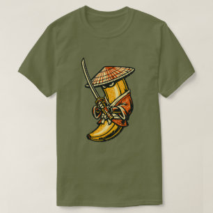 Banana Ronin — Wandering Samurai Funny Fruit  T-Shirt