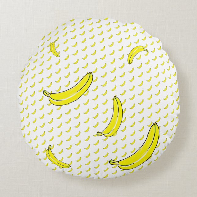 Banana Round Cushion (Front)