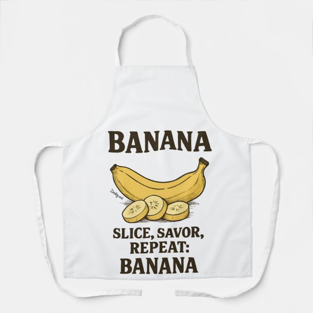 Banana Shorts – Humor in the Kitchen Apron (Front)