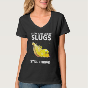 Banana Slug Collecting Quote for Slug Science 12 T-Shirt