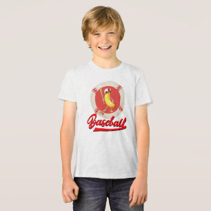 Banana Slugger Funny Baseball Custom Graphic Tri-Blend Shirt