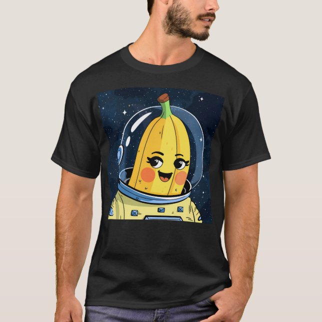 Banana Space Explorer T-Shirt (Front)