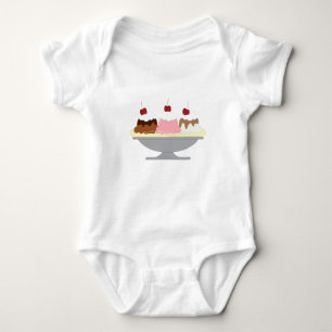 Banana Split Baby Bodysuit