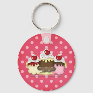banana split key ring