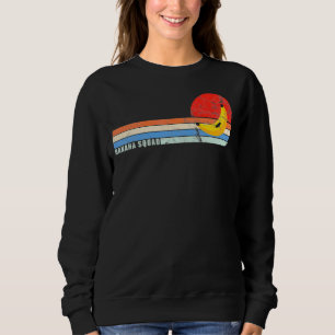 Banana Squad Cool Summer Banana Vegan Fruit Sweatshirt