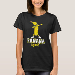 Banana Squad Funny Dabbing Banana Shirt Food & Dab