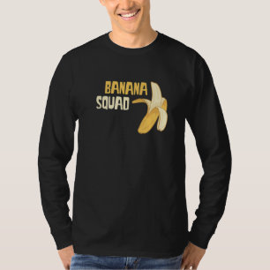 Banana Squad Vegan Food Vegetarians Banana Fruit T-Shirt