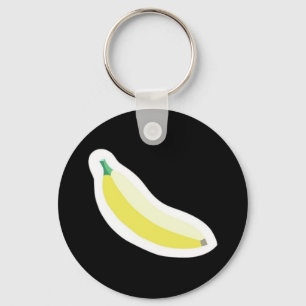 Banana Sticker = Psychological Validation Key Ring