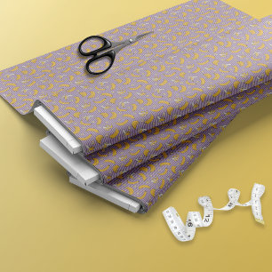 Banana Stripe Vector Pattern   Purple Fabric
