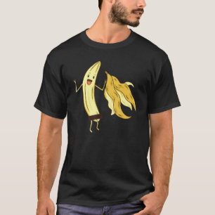 Banana Striptease Censored   Banana Adult T-Shirt
