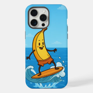 Banana Surfer iPhone 15 Pro Max Case
