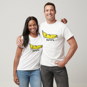 Banana that's smiling, laying down and relaxing T-Shirt