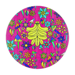 Banana topical Sorbet Cutting Board