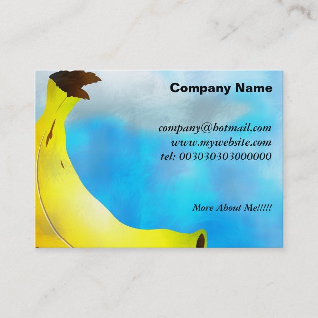 Banana Tree Business Card (Front)
