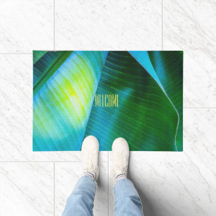 Banana Tree Closeup Doormat