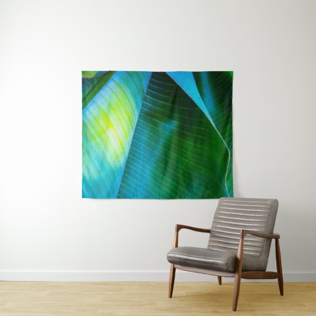 Banana Tree Closeup Tapestry (In Situ (Horizontal))