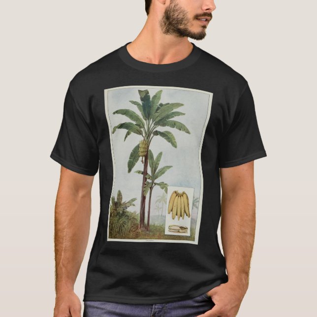 Banana Tree Illustration T-Shirt (Front)