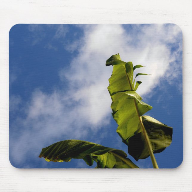 Banana Tree Leaves Mouse Pad (Front)