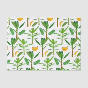 Banana Tree Plant Tropical Fruit Healthy Food Tissue Paper
