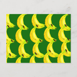Banana Wallpaper Postcard