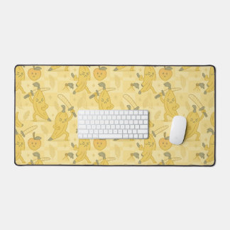 Banana Warriors Action Fruit Desk Mat