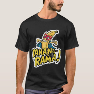 banana wearing a superhero mask T-Shirt