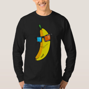 Banana With Cool Sunglasses T-Shirt
