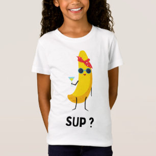 Banana with glasses fruit vegetarians vegans banan T-Shirt