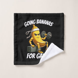 banana working out wash cloth