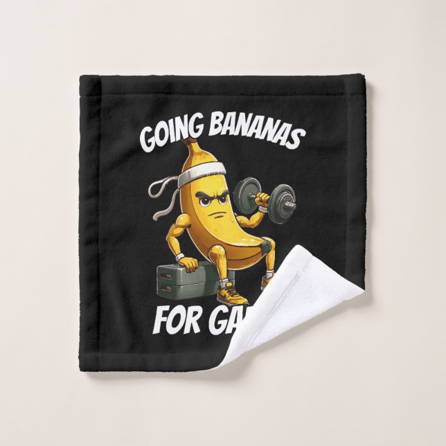 banana working out wash cloth (Wash Cloth)