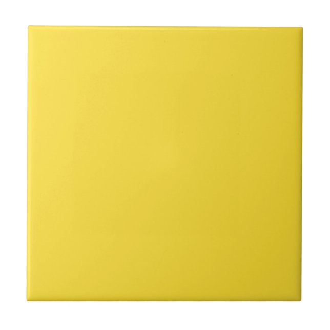 Banana Yellow Color Tile (Front)