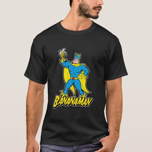 Bananaman Classic Cartoon   T-Shirt (Front)